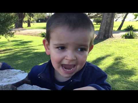 Peter playing on the beach in the park | Video for kids!