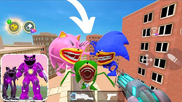 Nextbots In Playground mod NEW UPDATE Baru All THE SONIC TAPES and OTHER Skibidi Toilet…