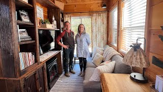 Beautiful Incredible Container Tiny Home 8’x40’ in our Forest Community