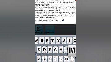 How to change the carrier name on any idevice