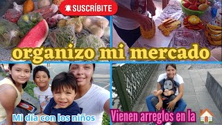 VIENEN COSAS NUEVAS PARA LA CASA ✅🏠✨organizo mi mercado✨ día con los niños♥️🫶