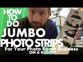 Photo Booth Ideas - DIY Jumbo Photo Strips Printer Hack With Instructions For Your Photobooth