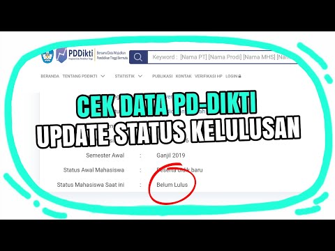 CARA MENGECEK PD-DIKTI