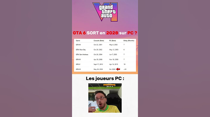 GTA 6 : Date de Sortie sur PC en 2028 ? Console en 2026 ?