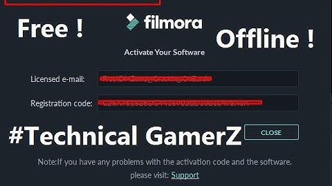Filmora 9 Offline Activation Free For LifeTime