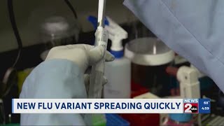 New flu variant spreading quickly