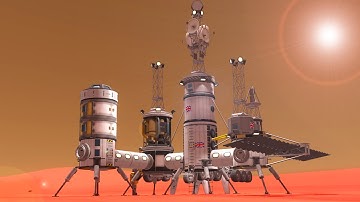 KSP 1.1: Building a Stock Duna Base!