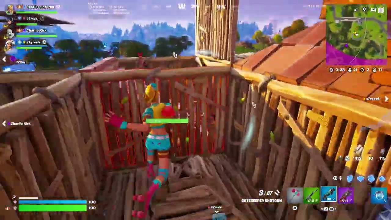 Fortnite: Ranked Reload Win 56