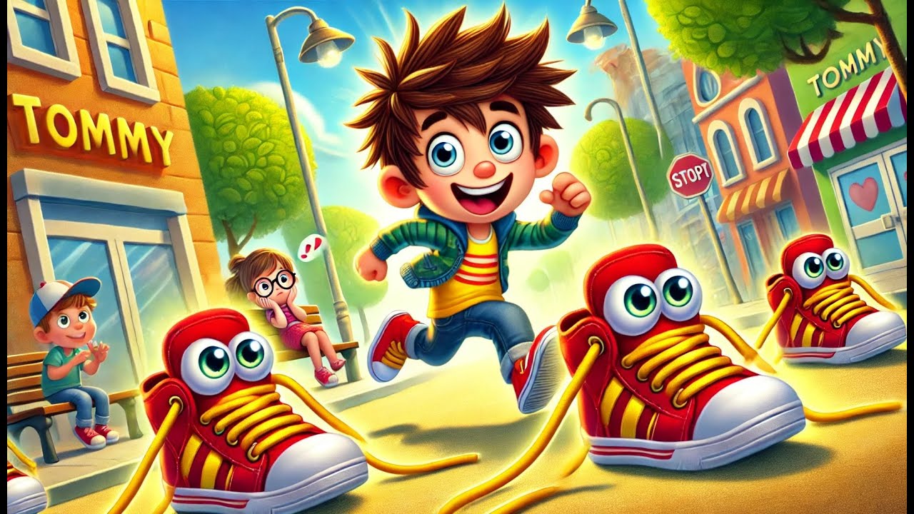 The Runaway Shoes" – A Magical Adventure with a Heartwarming Twist!