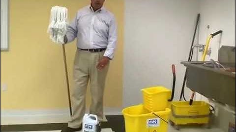 Damp Mopping Procedures 1 - The Process Explained.wmv