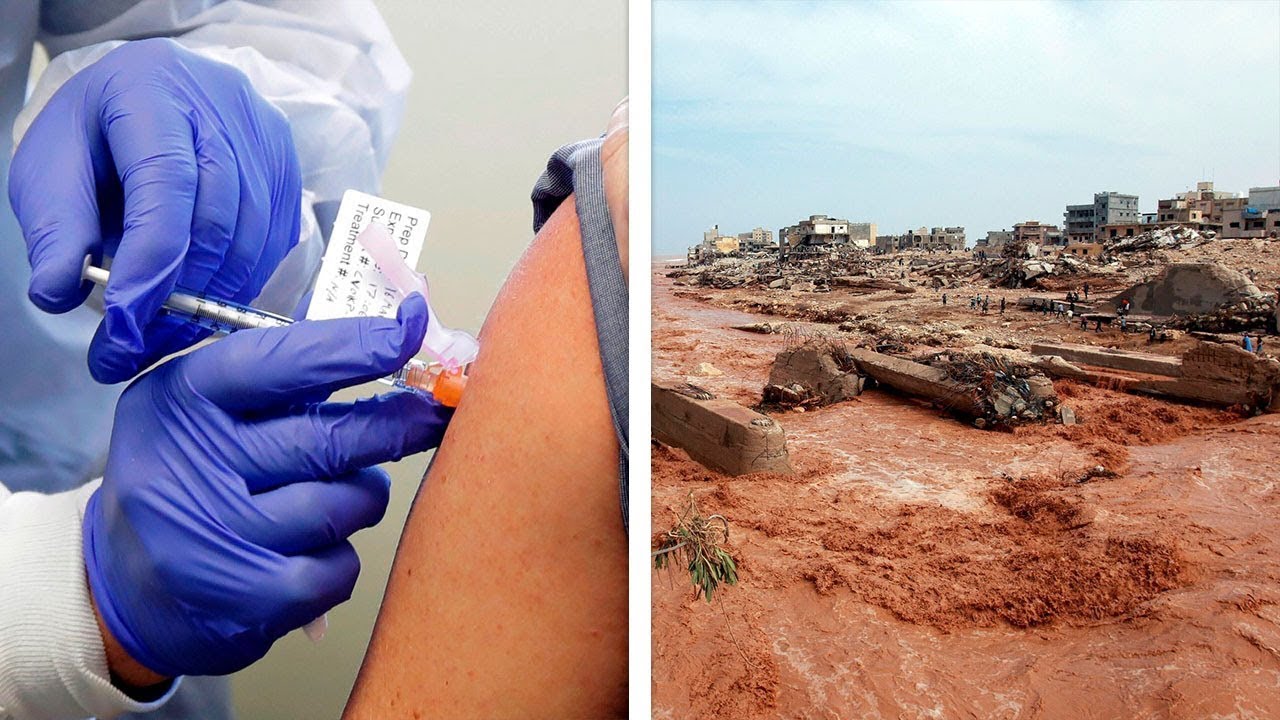 Масштабная вакцинация людей началась в Ливии после смертельного наводнения