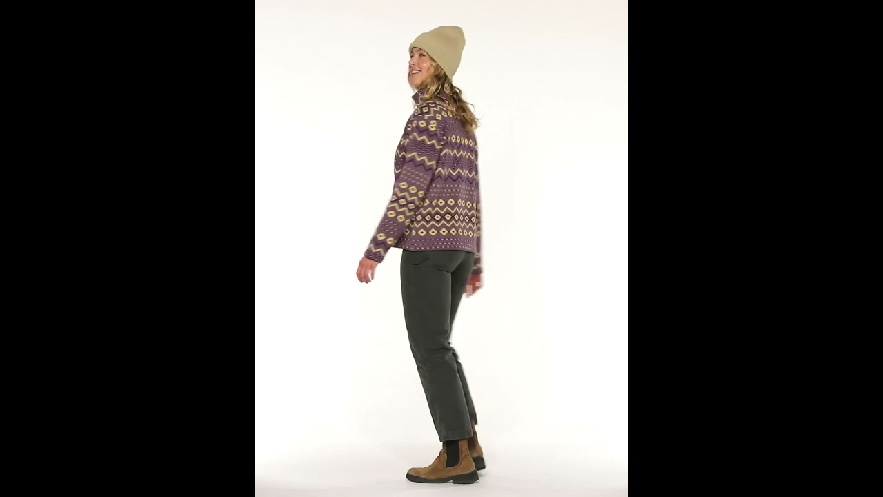 Marmot - Heavyweight Drop Line Printed 1/2-Zip - Women's