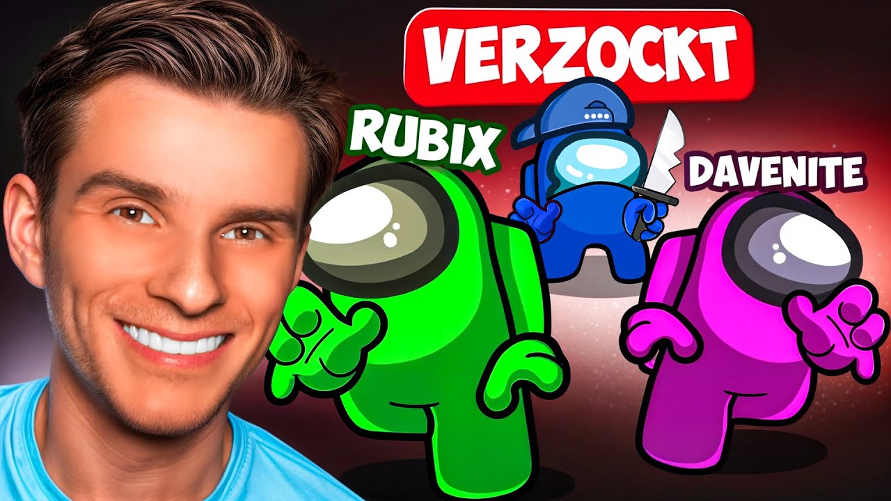 MAXIMAL VERZOCKTE RUNDEN MIT DER SQUAD - (AMONG US)