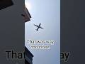 Plane flying way too low over our hotel in Laos 😳 #lao #planecrazy #roadtrip #adventure