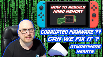 Rebuilding firmware emmc memory Nintendo Switch.