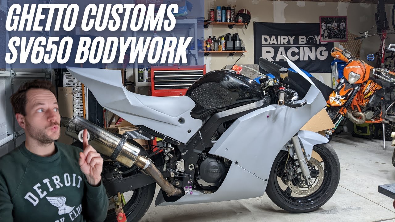Why I bought Ghetto Customs Bodywork for my SV650 / Review