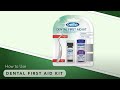 How to use dentek first aid emergency tooth repair kit