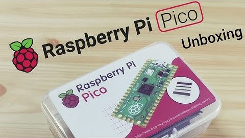 Raspberry pi pico unboxing