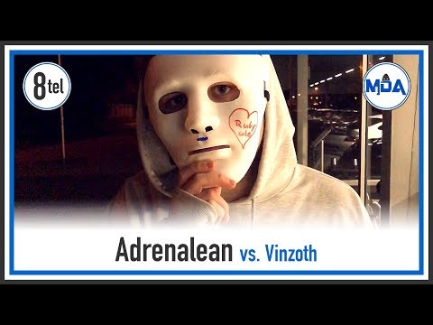 Adrenalean vs. Vinzoth | 8tel Finale [4/8] ❮MDA Rap Battle Turnier 6❯