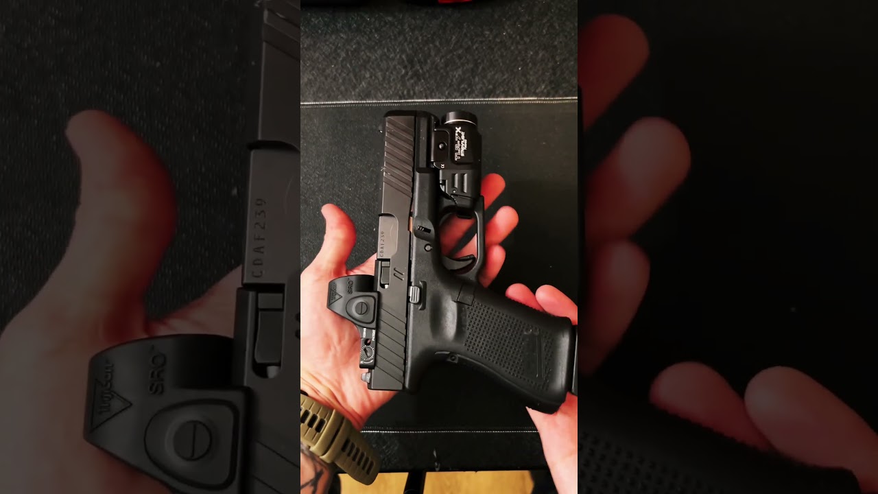 Glock 19 - Trijicon SRO - Zev Duty Slide