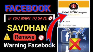 Facebook Account Warning Problem Solved 2023 | How to Remove Account Warning on Facebook