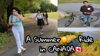 A ☀️Summer 🚲Ride in CANADA🇨🇦 | Cornwall,Ontario | കാനഡയിലെ ഒരു വേനൽക്കാലയാത്രാ |#OruCanadianMalayali by Oru Canadian Malayali - Bince 899 views 3 years ago 35 minutes