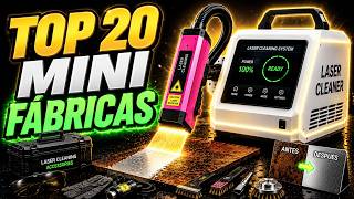 TOP 20 MÁQUINAS RENTABLES para EMPRENDER desde CASA y GANAR DINERO