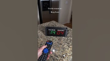 How cool is this electronic scoreboard You can get it right on amazon #amazonfinds #gifted
