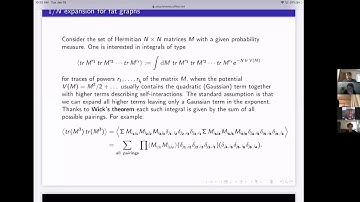 Leonid Chekhov - Introduction to Matrix Models I / 1/N-expansion, Loop Equations, Spectral Curve