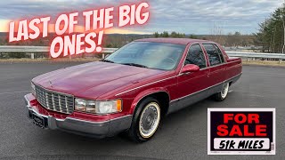 1996 Cadillac Fleetwood Brougham 51k Miles FOR SALE Specialty Motor Cars LT1 Last Year