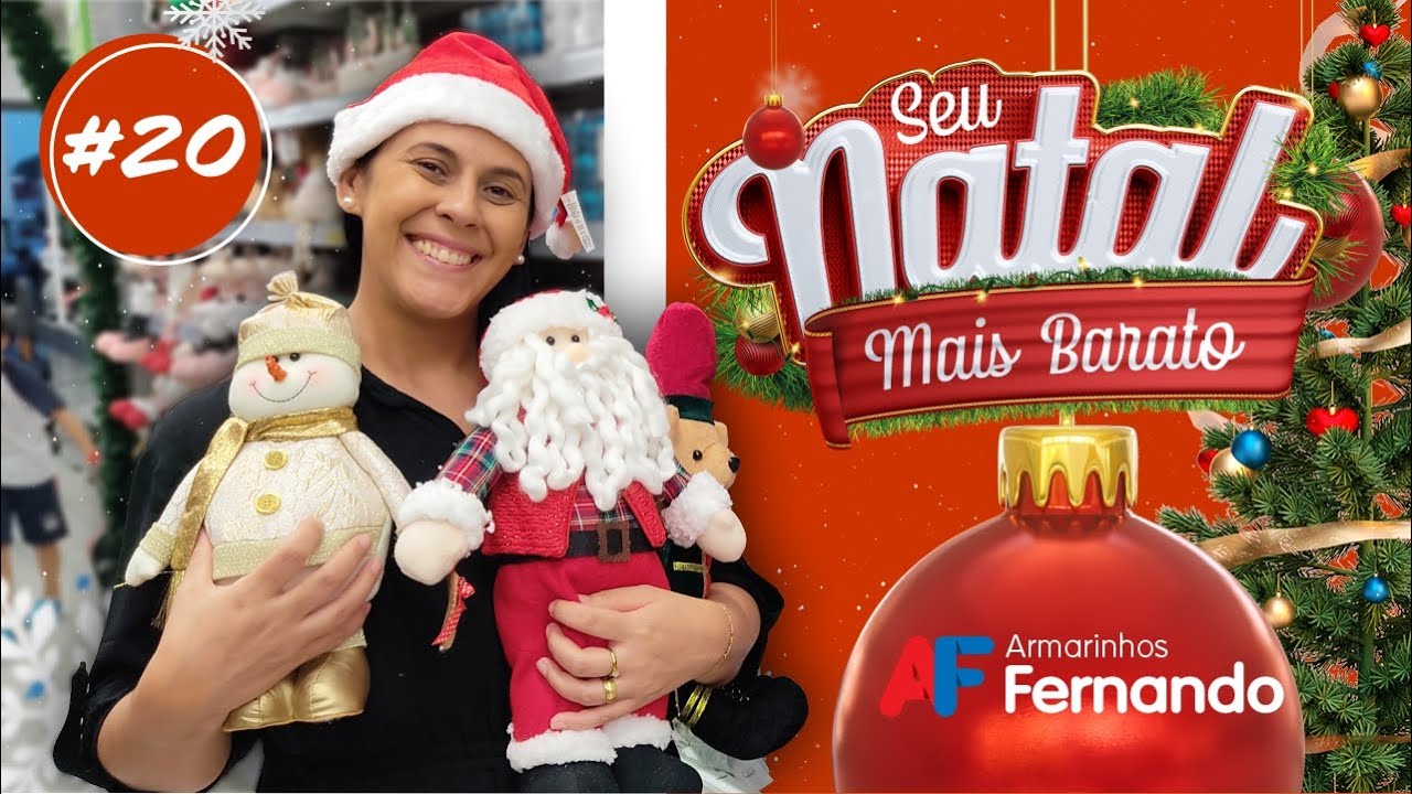 ACHADINHOS DE NATAL ARMARINHOS FERNANDO | MESA POSTA | DECORAÇÃO PARA ÁRVORE | DECORAÇÃO PARA CASA