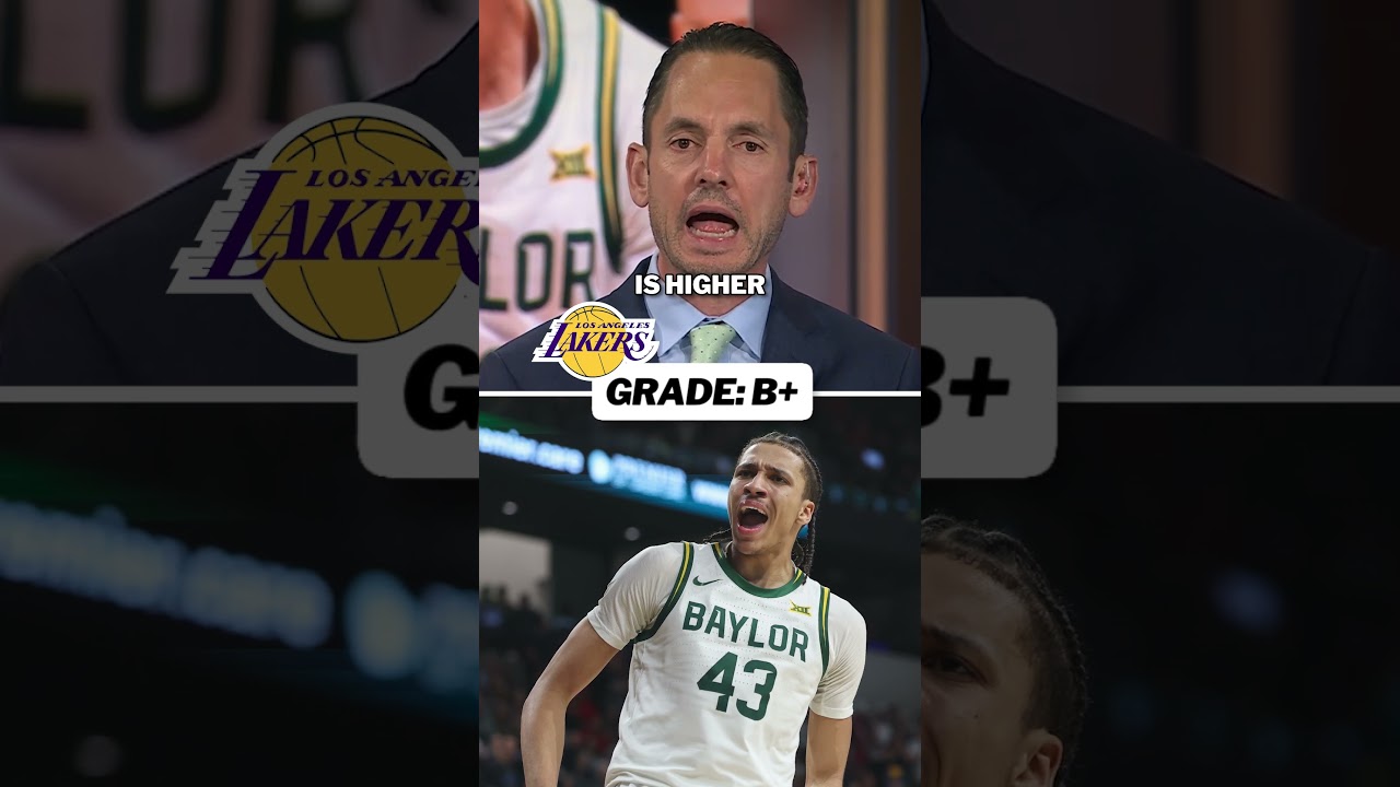 Adam Finkelstein likes how Cameron Carr fits with the Lakers #nbadraft #lakers