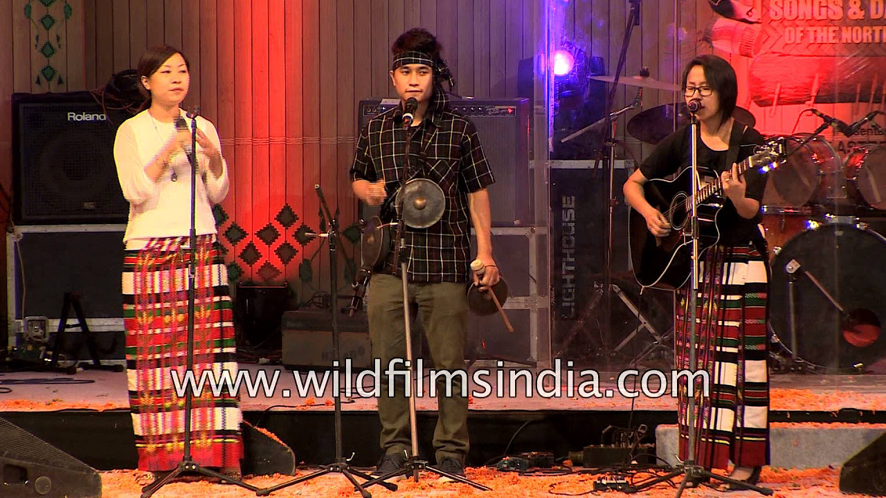 Remkimi Cherput and band sings When you go home in Delhi