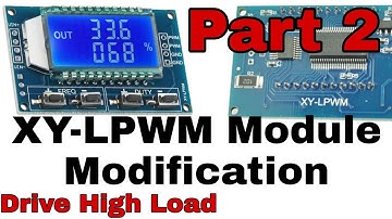 #EP-202 XY-LPWM (Part 2) Module Modification .Drive Mosfet Using Them