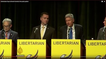 Libertarians hope to break America’s two-party system