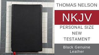 NKJV Personal Size New Testament (Black Genuine Leather) from @thomasnelsoninc  screenshot 5