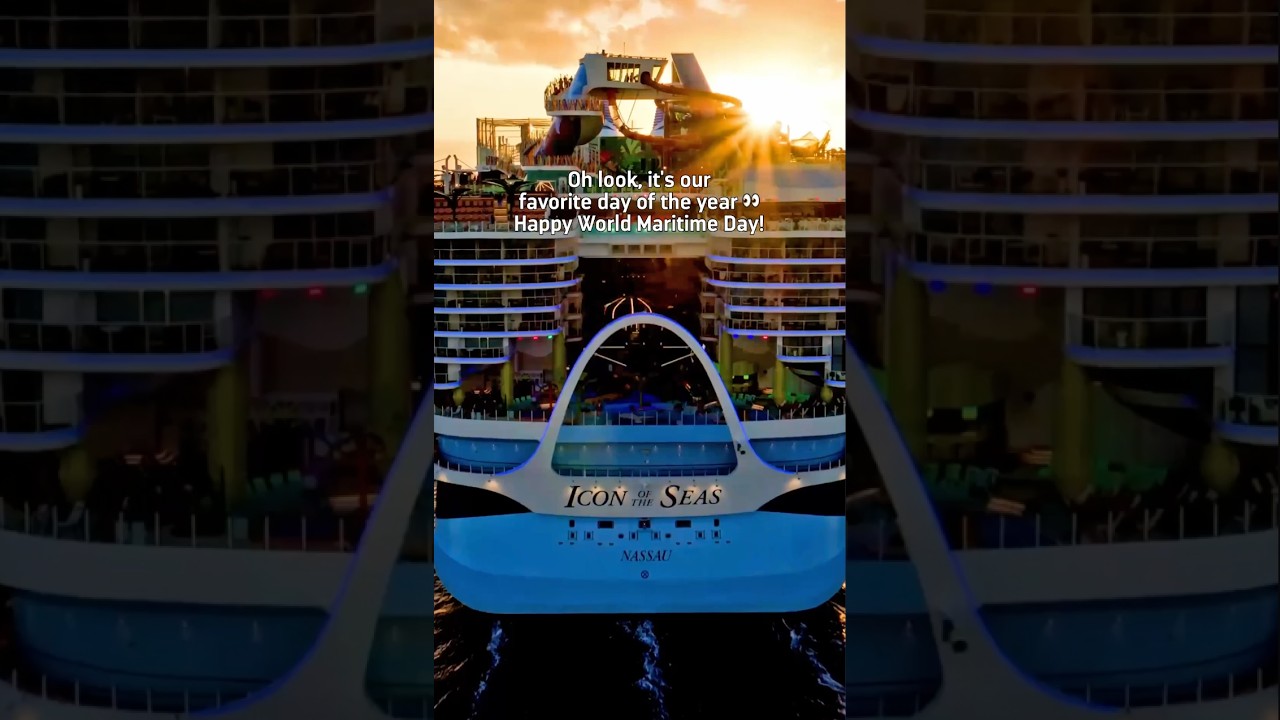 Happy World Maritime Day! 💙 #cruise #cruiseship