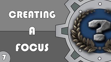 [HOI4 Modding] Creating a basic focus tree