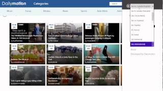 Windows 81 Dailymotion video app reivew screenshot 4