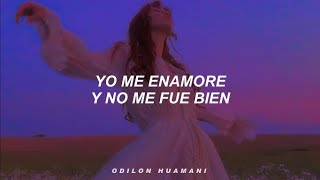 EME GUERRA - Yo Me Enamore (Letra) Yo me enamore y no me fue bien