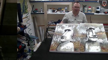 Framing Triptych on Canvas Trailer