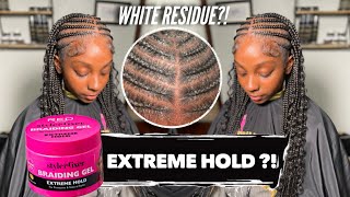 HAVE YOU TRIED THIS NEW PRODUCT⁉️Pearl The Stylist Styler Fixer Braiding Gel Review