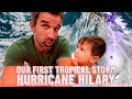 Hurricane Hilary in California | Our first TROPICAL STORM | Family of 8