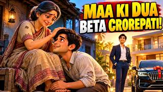Maa Ki Dua Ne Beta Ko Crorepati Bana Diya ❤️ | Emotional Hindi Kahani | Bachpan Tales