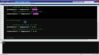 (Matlab) Course 6: 27   Parameters and hard coding vs  soft coding