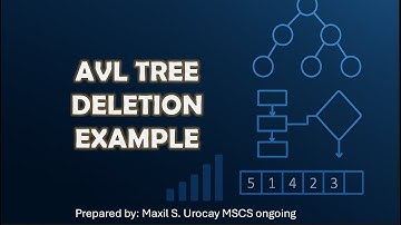 AVL-boomverwijdering: knooppunten verwijderen en de boom in evenwicht brengen