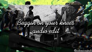 Beggin on your knees-Victoria Justice//audio edit