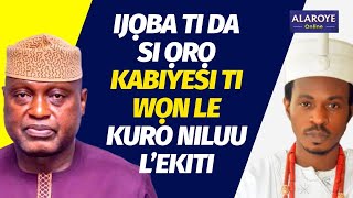 IDI TI WỌN LE ODIDI ỌBA KURO NILKUU LEKITI NIYI O