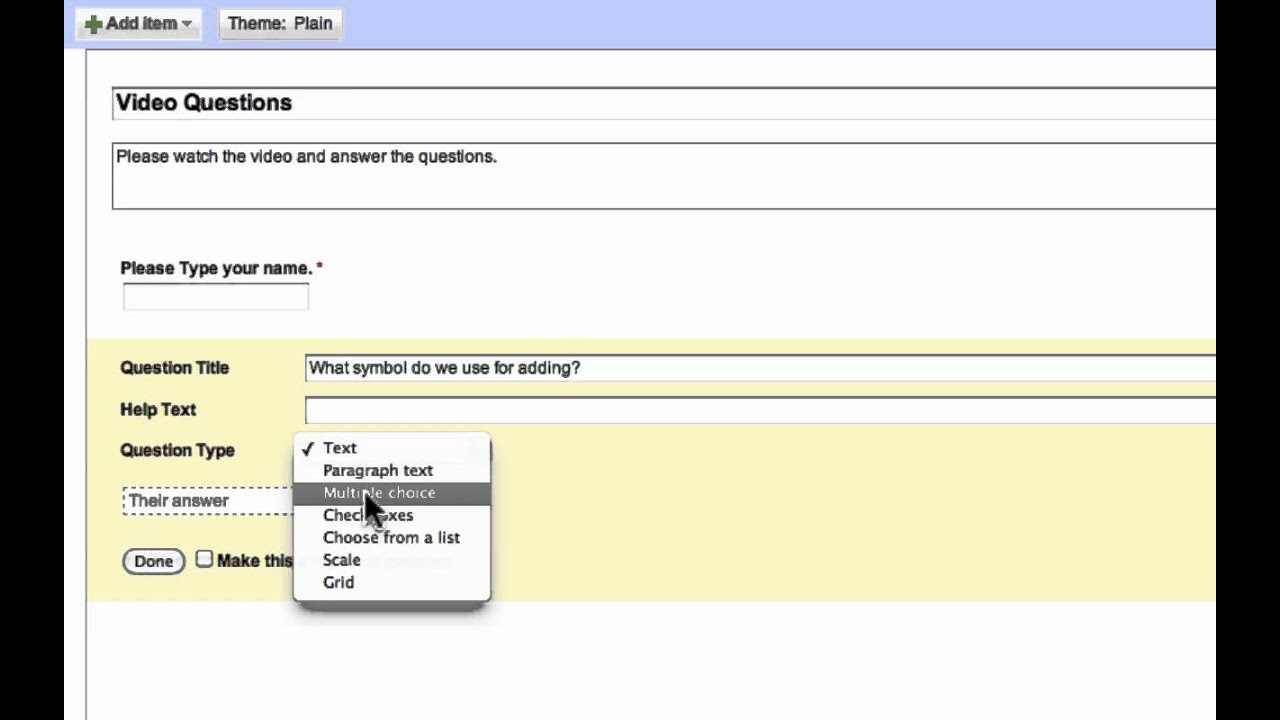 How to use Google Forms in Schools - YouTube