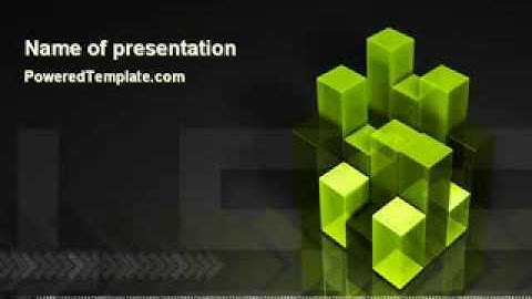 Emerging Technologies PowerPoint Template by PoweredTemplate.com